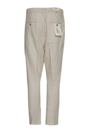 Impure Men's Linen Chino Trousers