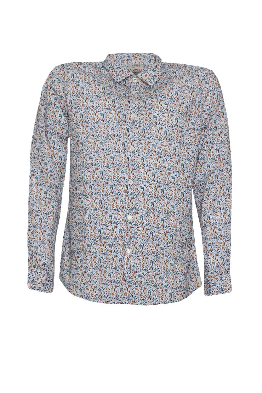 Impure Men's Shirt ITALIAN COLLAR SLIM FIT