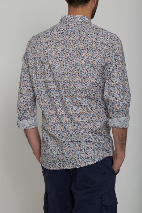 Impure Men's Shirt ITALIAN COLLAR SLIM FIT