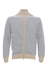 Cashmere Company men's wool blend cardigan