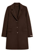 i Blues Cappotto Donna monopetto in misto lana