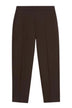 i Blues Pantaloni Donna in tessuto stretch / Moro