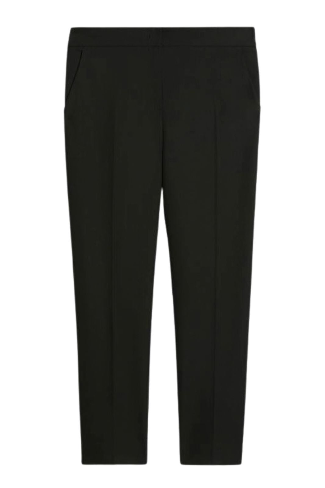 i Blues Pantaloni Donna in tessuto stretch / Nero