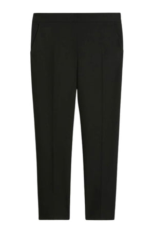 i Blues Pantaloni Donna in tessuto stretch / Nero