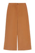i Blues Pantaloni Donna Wide Leg in velluto / Cammello