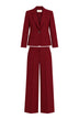 i Blues Tailleur Donna in misto viscosa / Rubino