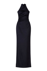 Iblues Abito Donna in crepe con scollo americano