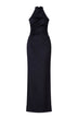 Iblues Abito Donna in crepe con scollo americano