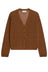 Iblues Cardigan Donna in misto lino / Castagna