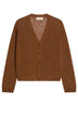 Iblues Cardigan Donna in misto lino / Castagna