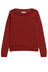Iblues Maglia Donna scollo a barca misto lino / Bordeaux