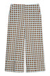 Iblues Pantaloni Donna in misto lino con stampa / Cacao