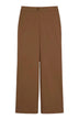 Iblues Pantaloni Donna in popeline wide leg / Biscotto