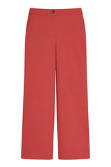 Pantaloni donna iblues wide leg color fragola