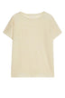 Iblues T-shirt Donna in lino spalla scesa
