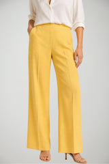 Pantaloni in lino wide leg da donna Iblues 