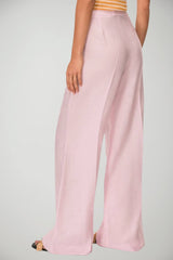 Pantaloni da donna Iblues in lino wide leg