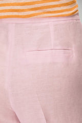 Pantaloni da donna Iblues in lino wide leg