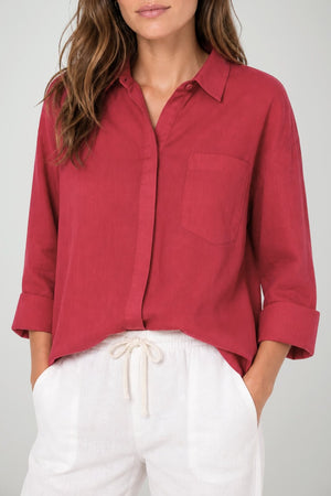 Icona Camicia Donna Lunga in Lino