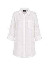 Icona Camicia Donna Lunga in Lino