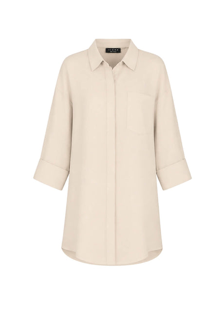 Icona Camicia Donna Lunga in Lino