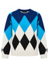 Icona Maglia Donna con Rombi Multicolore
