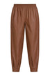 Icona Pantaloni Donna Slip On in Ecopelle