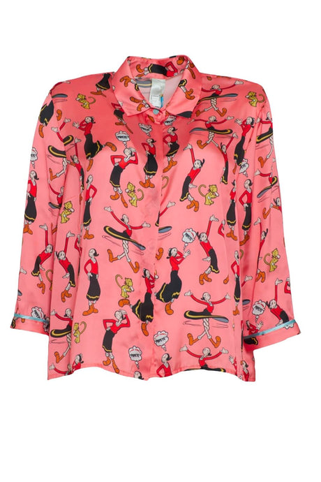 Camicia donna olivia popeye fronte