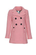 Cappotto doppiopetto in bouclè da donna fronte