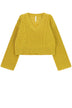 Imperial maglia donna cropped intrecciata