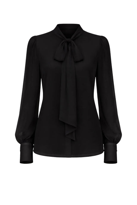 Imperial Camicia Donna in viscosa con fiocco