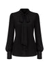 Imperial Camicia Donna in viscosa con fiocco