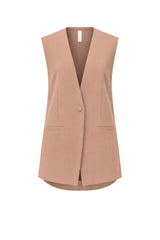 Imperial Gilet Donna lungo monopetto