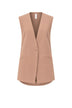 Imperial Gilet Donna lungo monopetto