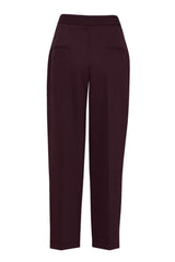 Imperial pantaloni donna cropped prugna