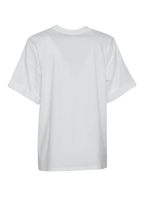 Imperial T-shirt over in cotone con stampa telefono e dettagli strass