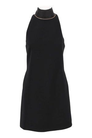 Abito da donna corto con scollo americano 