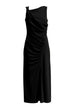 Abito da donna Imperial smanicato con drappeggi sul fianco