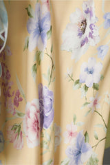 Imperial floral patterned women's dress