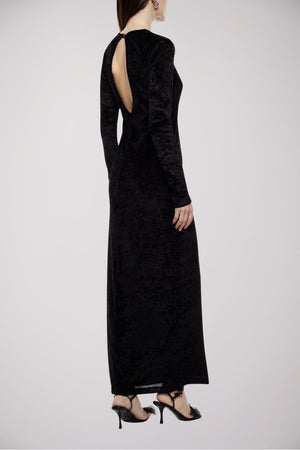 Imperial Abito Donna con micro borchie e schiena scoperta