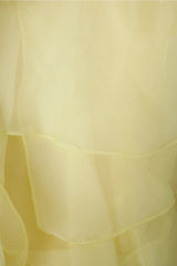 Imperial women's dress with ruffles