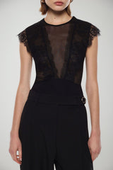Body da donna  Imperial smanicato in pizzo