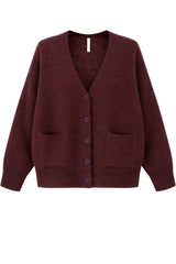 Cardigan da donna Imperial con bottoni e tasche