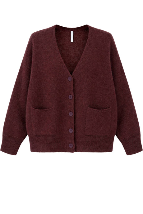 Cardigan da donna Imperial con bottoni e tasche