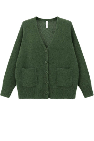 Cardigan da donna Imperial con bottoni e tasche