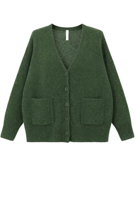 Cardigan da donna Imperial con bottoni e tasche