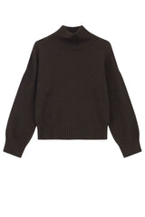 Imperial dolcevita donna con rifiniture a costine