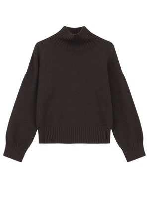 Imperial dolcevita donna con rifiniture a costine