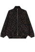 Felpa da donna Imperial full zip in fantasia maculata