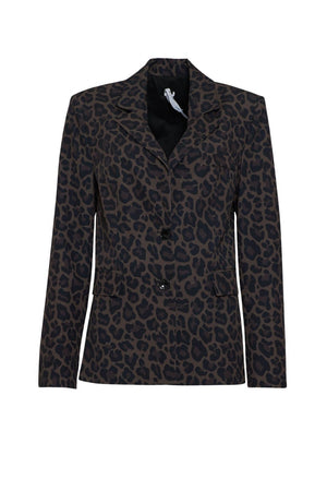 Giacca da donna Imperial monopetto in fantasia animalier